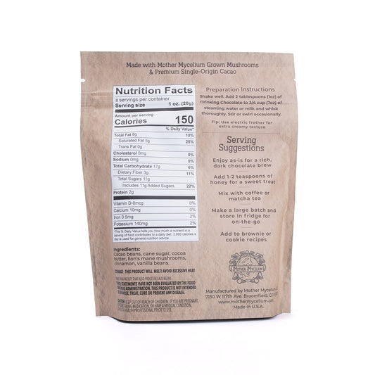 Lion’s Mane Drinking Chocolate