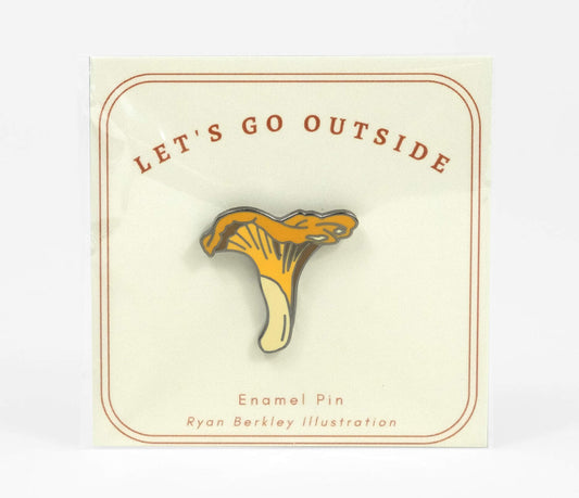 Chanterelle Lapel Pin by Berkley Illustration