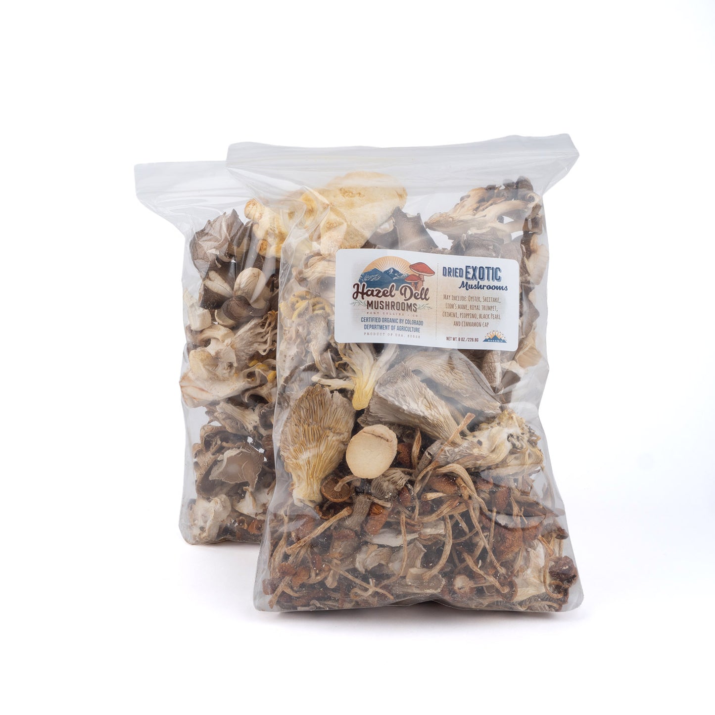 Dried Mixed Exotic Mushrooms