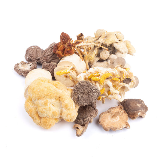 Dried Mixed Exotic Mushrooms