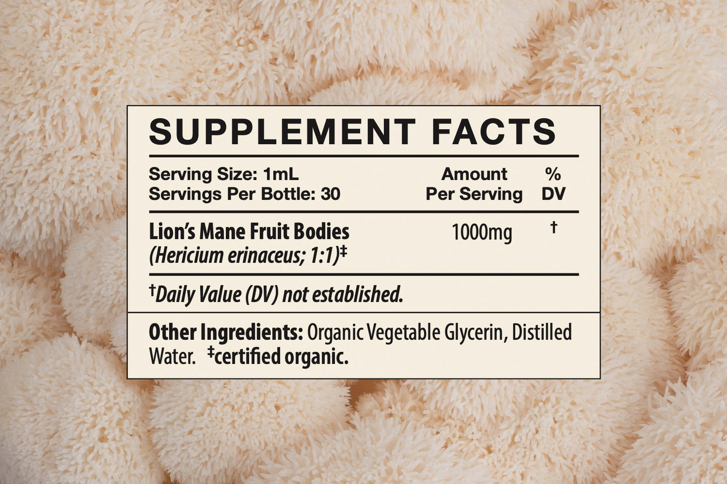 Lion's Mane Tincture