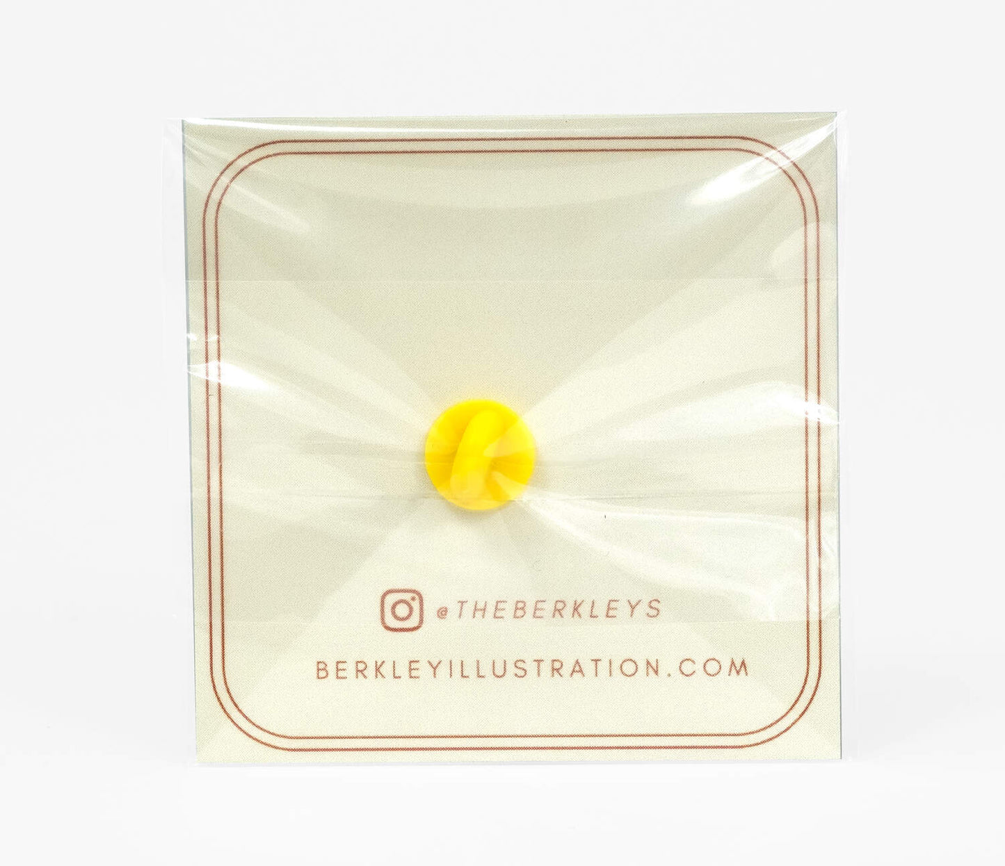 Chanterelle Lapel Pin by Berkley Illustration