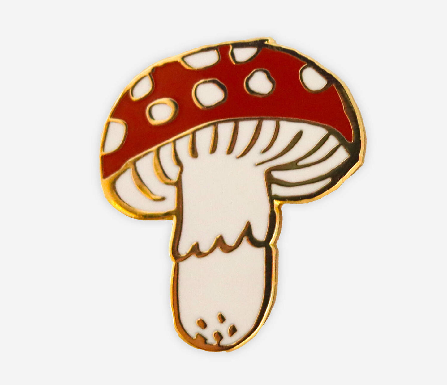 Amanita Mushroom Pin by Phoebe Wahl
